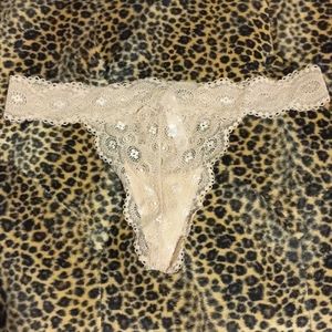 Gilligan & O'Malley Brand Lace Thong Panties